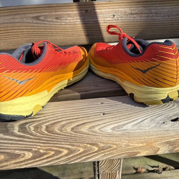 Men’s Hoka Torrent 2 Size 10 Trail Running Shoes 1110496 FSFF Athletic Sneakers - Picture 5 of 7